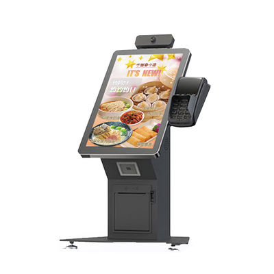 Sunlight Readable Restaurant Self Ordering Kiosk Outdoor For Parks Transit Stations Markets