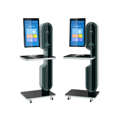 QR Code Payment Self Service Touch Screen Kiosks Compact Multitouch Kiosk