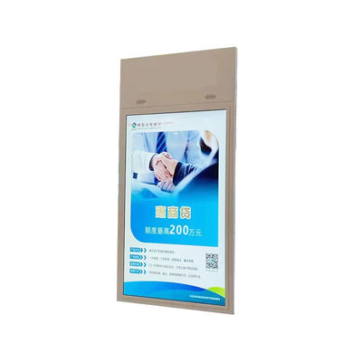Ultra Thin LED Window Display Indoor Screen Transparent Hanging Double Sided