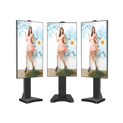 Shop Window LCD Display 55 65 Inch 3000 Nit  Hanging Advertising Digital Signage