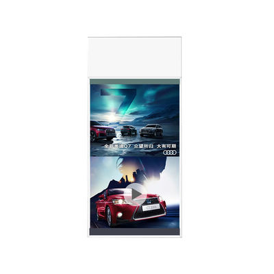 Window LCD Display With Hanging Double Sided OEM Ultra Thin