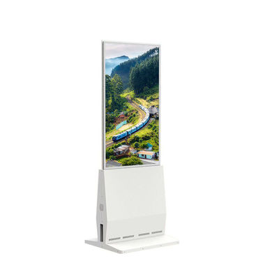 32Inch Digital Window Display Floor Stand  1000-3000 Nits  For Window Advertising