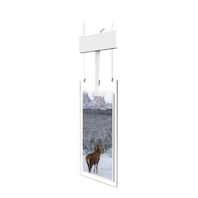 32Inch Digital Window Display Floor Stand  1000-3000 Nits  For Window Advertising
