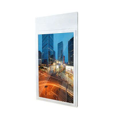 Ultra Thin 55 Inch Open Frame Window LCD Display 2500 Nits Digital Signage Player For Shopping Elevator
