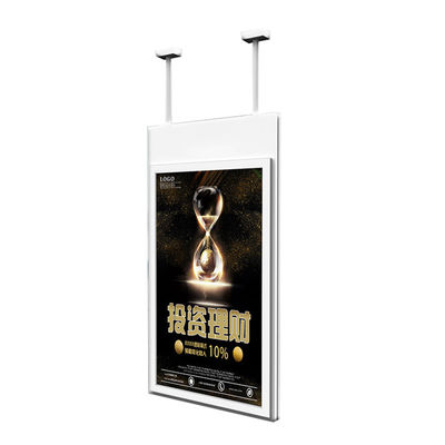 Ultra Thin 55 Inch Open Frame Window LCD Display 2500 Nits Digital Signage Player For Shopping Elevator