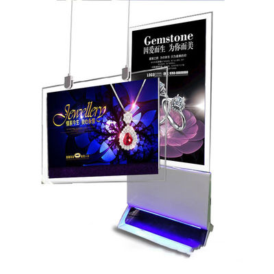 1500nits Innovative Lcd Screen Window High Brightness For Retail Stores Android 11 Operating