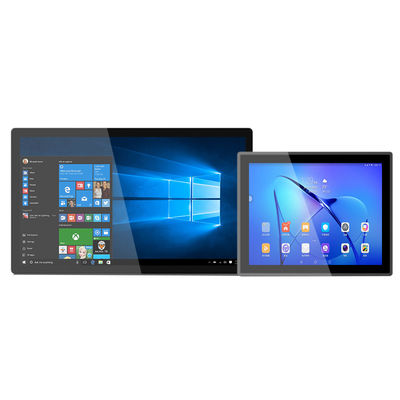 Embedded Fanless Industrial Touch Panel Pc 12.1 Inch Waterproof IP65 Fully Enclosed Aluminum Capacitive