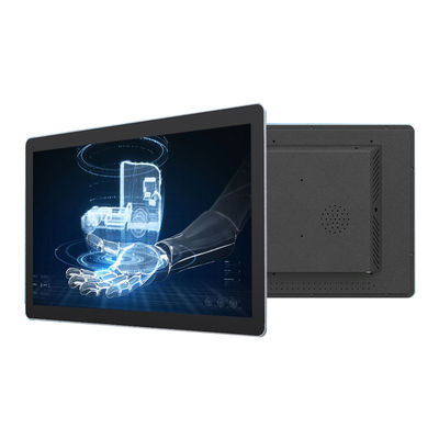 Rack Mounted All In One Industrial Pc Touch Screen Pc I3 I5 I7 RS232 RS485 GPIO Touch Screen  21.5 Inch