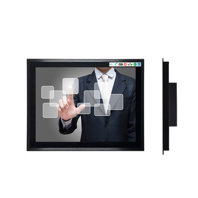 220cd/㎡ 13.3 Inch OEM/ODM IP65 Industrial All In One Pc Touch Screen Linux Win 10 11