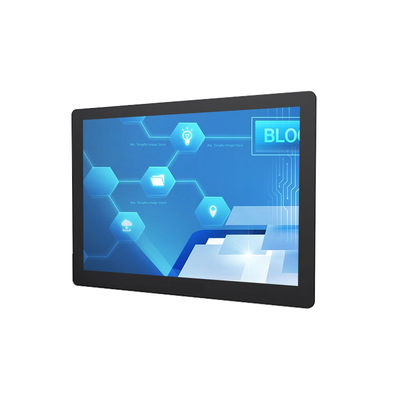 3mm Bezel 17 Inch LCD Touch Screen  High Brightness Sunlight Readable IP65 With Capacitive Touch IPC