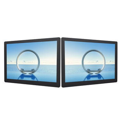 3mm Bezel 17 Inch LCD Touch Screen  High Brightness Sunlight Readable IP65 With Capacitive Touch IPC