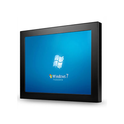 IP65 Matel Case Industrial Touchscreen Pc Embedded Fanless 12-36V DC HMI Capacitive