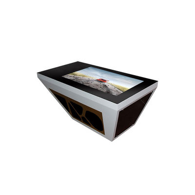 Self Service Ordering Smart Coffee Table With Touch Screen 43 Inch Indoor Waterproof