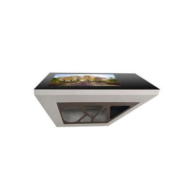 Self Service Ordering Smart Coffee Table With Touch Screen 43 Inch Indoor Waterproof