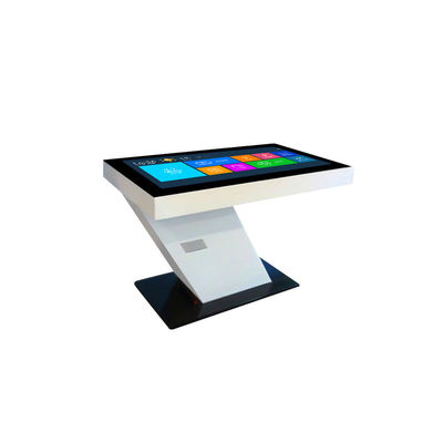 Z-shaped Hottest Touch Screen Tables 43 Inch Indoor Interactive Smart Learn Activity Table For Restaurant