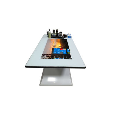 4K  Indoor Interactive Smart Touch Screen Tables / Multitouch Table 350 cd/㎡