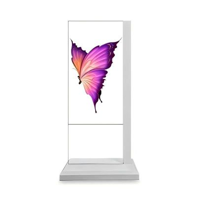 4K 55 Transparent Oled Display Interactive Touch For Exhibition Jewelry Luxury Display
