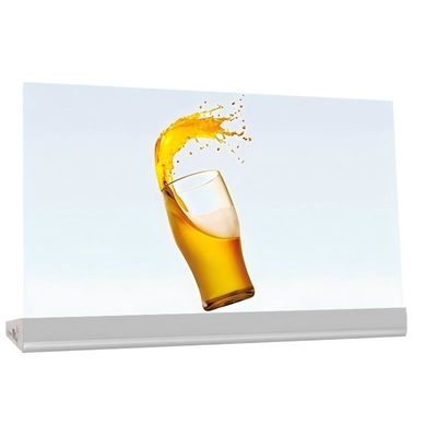 77 Inch See Through OLED Display Digital Kiosk With Aluminum Alloy Frame