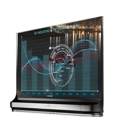 55 Inch See Through Oled Screen 1920*1080 Color Customizable Translucent OLED