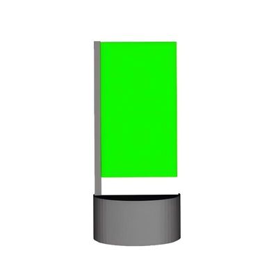 Ultra Thin 4K Resolution Transparent Oled Screen With Rechargeable Battery Movable Digital Signage