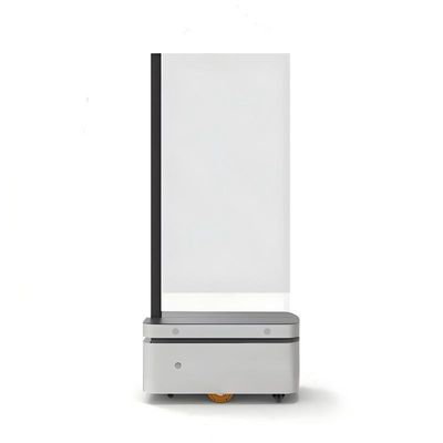Ultra Thin 4K Resolution Transparent Oled Screen With Rechargeable Battery Movable Digital Signage