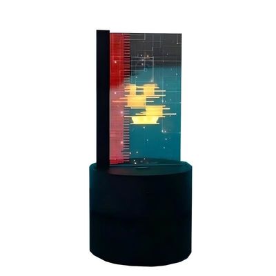 Ultra Thin 4K Resolution Transparent Oled Screen With Rechargeable Battery Movable Digital Signage