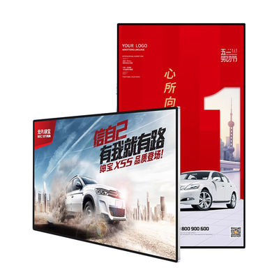 Indoor Advertising Digital Signage Lcd Display With Customizable Aluminum Alloy Frame