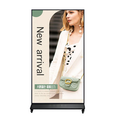 Floor Standing Android Digital Signage Lcd Advertising Display Video
