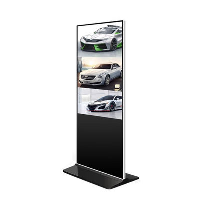 75" 43" 55 Inch Lcd Display Signage Indoor Totem Kiosk  Pen / Finger Touch