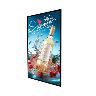 4K Ultra HD Resolution LCD Digital Signage Kiosk with Writing Method Touch Screen