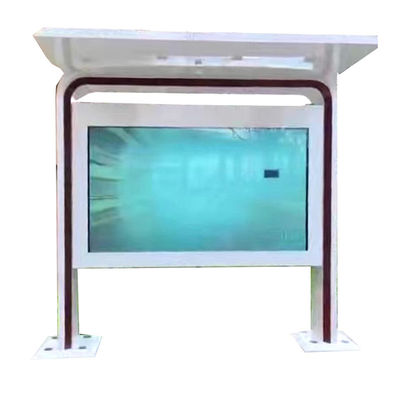 OEM Outdoor LCD Display  Digital Totem With Anti Reflective Screen And High Durability For Public Spaces