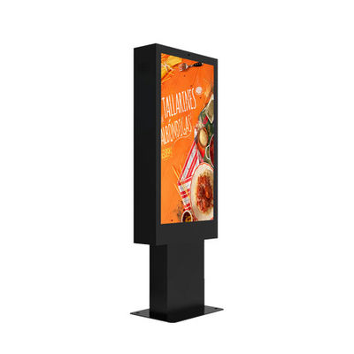16.7M 55 Inch Billboard Lcd Screen Advertising Outdoor Kiosk Digital Signage Floor Standing
