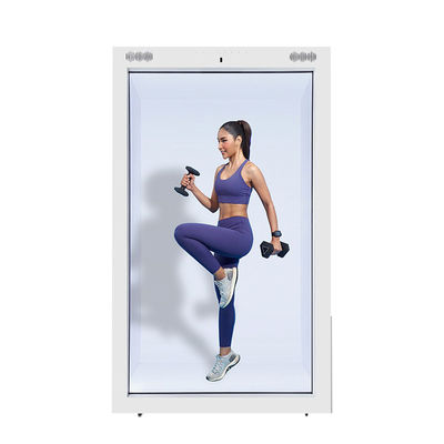 Android Based Transparent LCD Hologram Box Display With 4G Connectivity For Ads