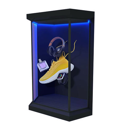 Holobox Hologram Box Screen 75 Inch With High Contrast LCD Transparent Display