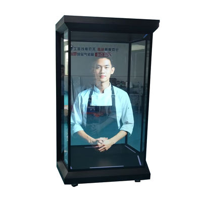 Holobox Hologram Box Screen 75 Inch With High Contrast LCD Transparent Display