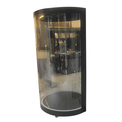 Circular  Hologram Box Display 75 inch Holotube 3D Transparent LCD Display