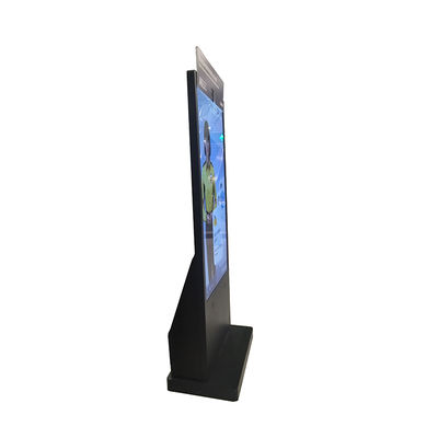 55 Inch All In One Interactive 3d Hologram Box Screen AI Digital Poster For Subway