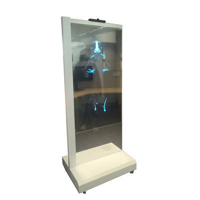 1920 X 1080 Intelligent Mobile AI Hologram Box Display 55 Inch  Interaction 3D Virtual Human Interactive Screen