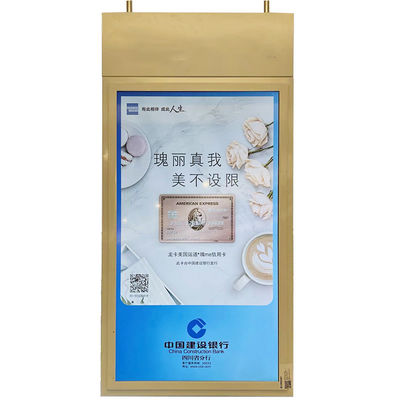 Helle 55 65 75 Zoll Wasserdichte Outdoor-LCD-Digital Signage Totem 5000 Nits 4k IP65